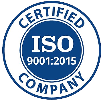 ISO 9001:2015 Certified Company Official Seal
